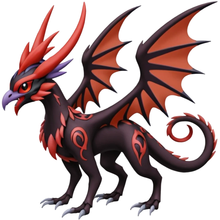 Meloetta-Yveltal-Darkrai-Noivern-Pokémon-Fakémon-creature emoji