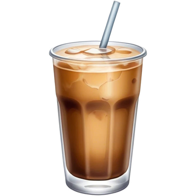Iced coffe emoji