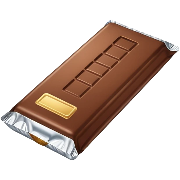 a chocolate bar emoji