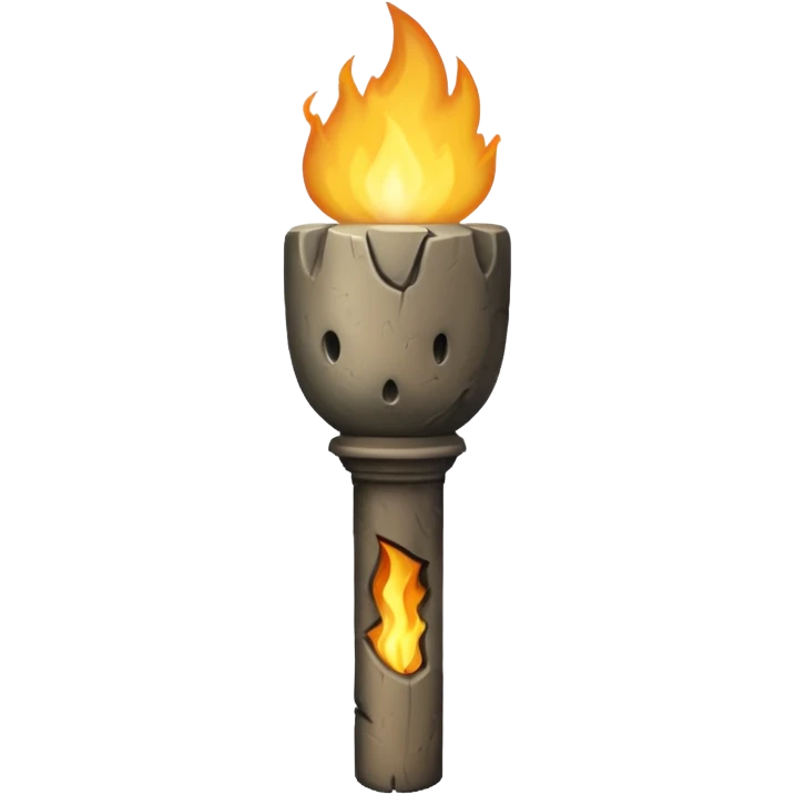 Stone Torche emoji