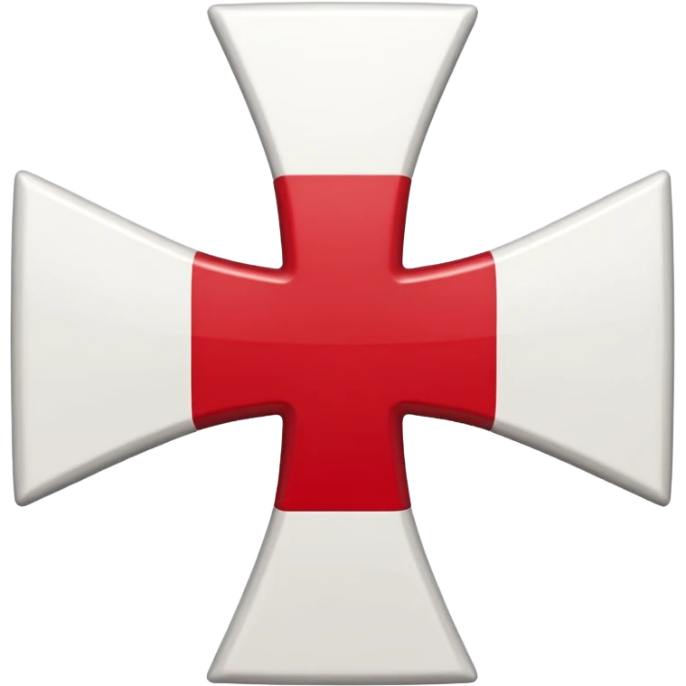 Cruz de borgoña emoji