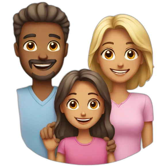 Family-Happy emoji