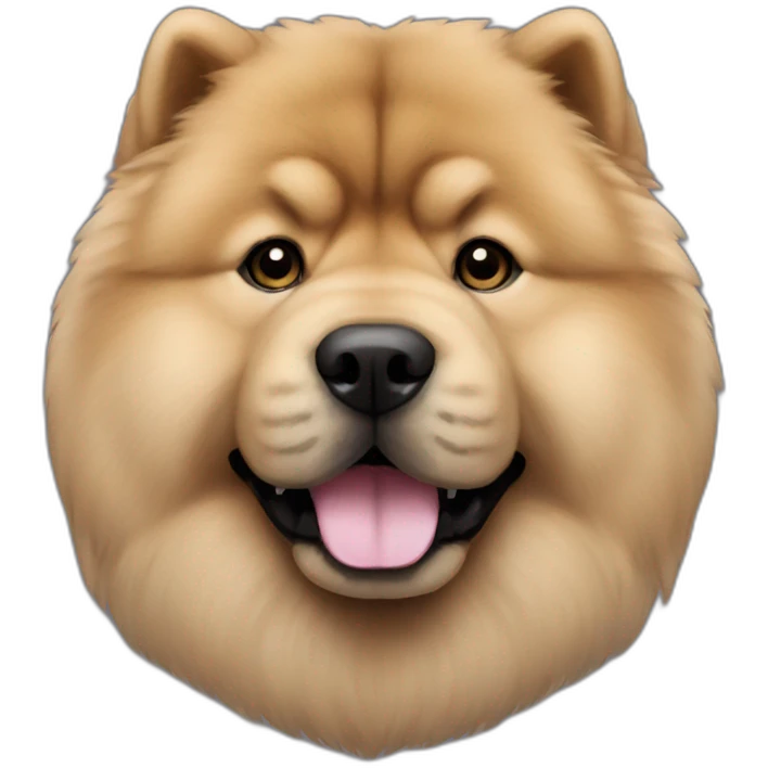 chow chow black emoji