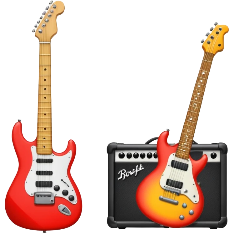 Emoticonos relacionados con la música rock emoji