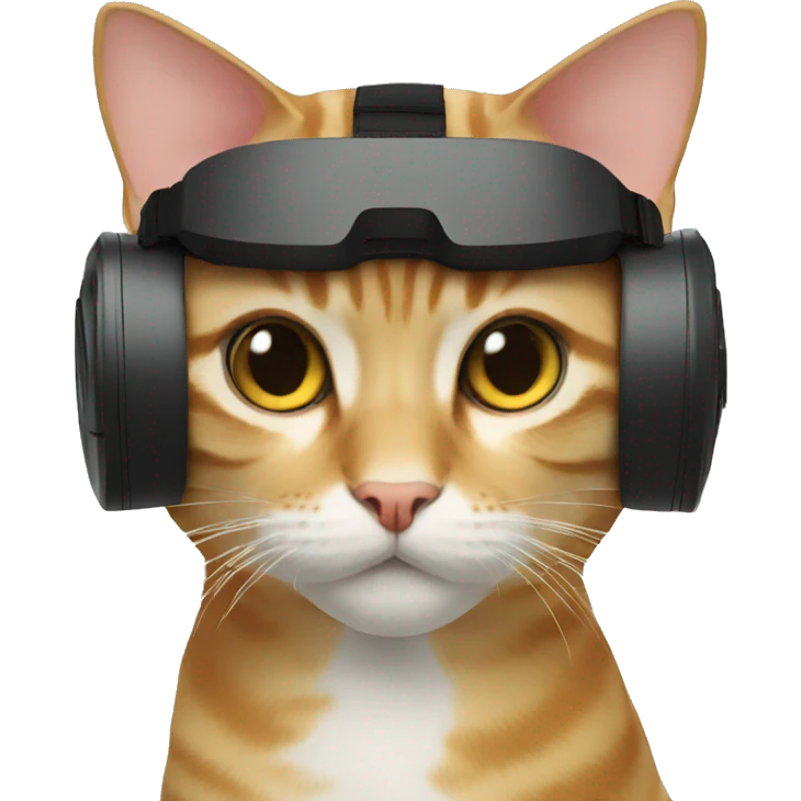VR cat emoji