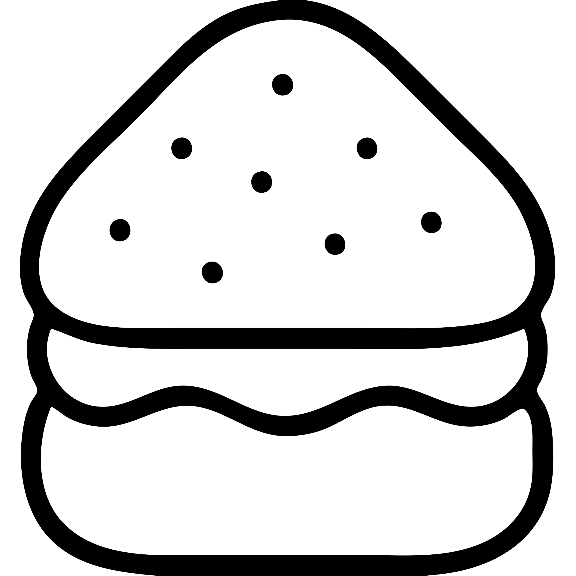 scone, outlined icon, no fill, simple and clear lines emoji