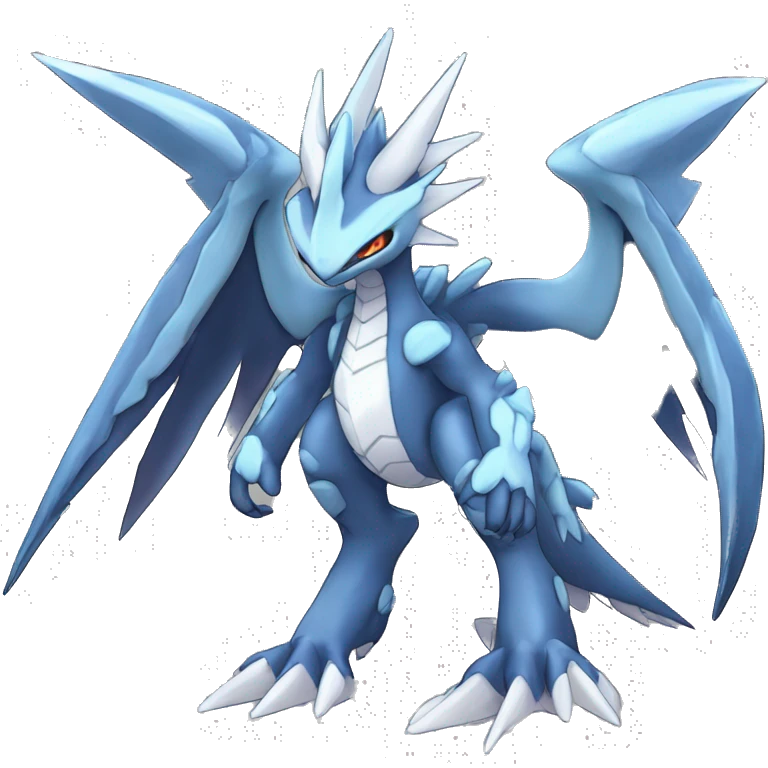  cool edgy colorful godly ethereal Dialga-Fakemon full body emoji