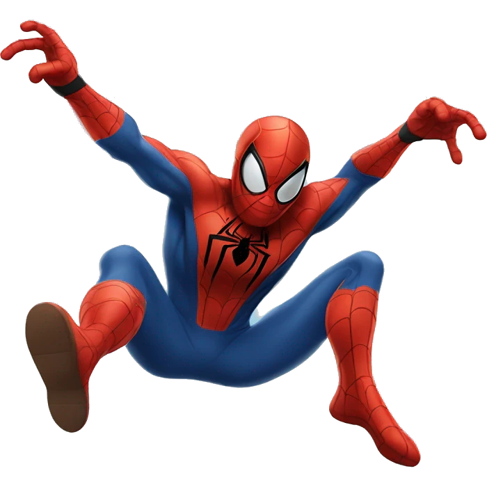 Spider-Man swinging  emoji