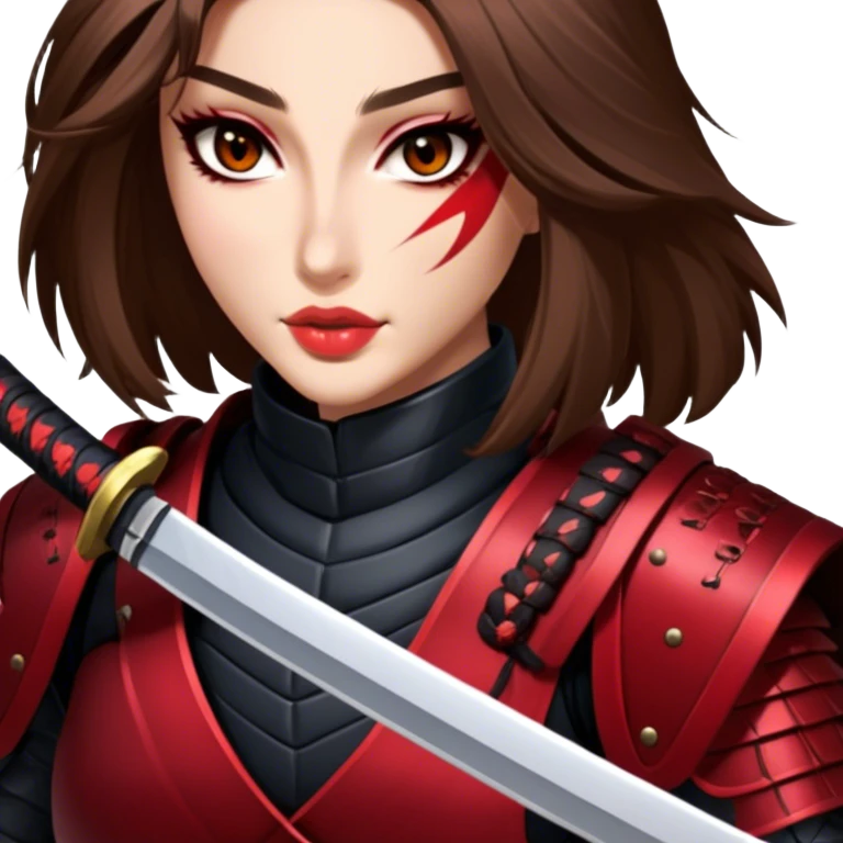 Fierce Samurai emoji