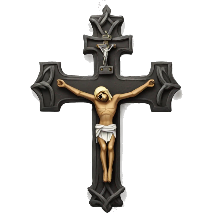 Iron crucifix  emoji