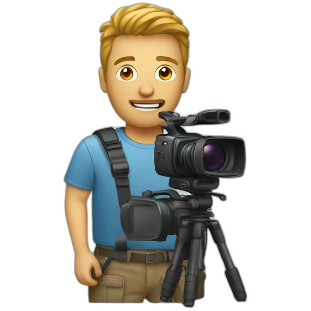 Videographer emoji