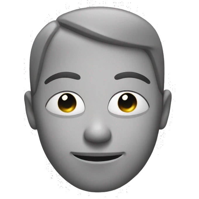 calme smile with closed eyes showing step sign with a hand emoji