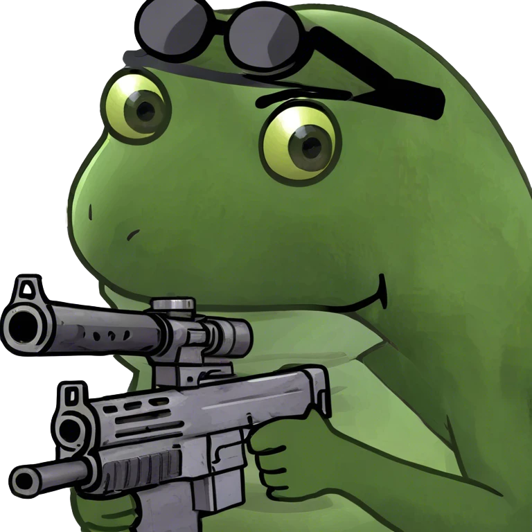 Machine gun emoji