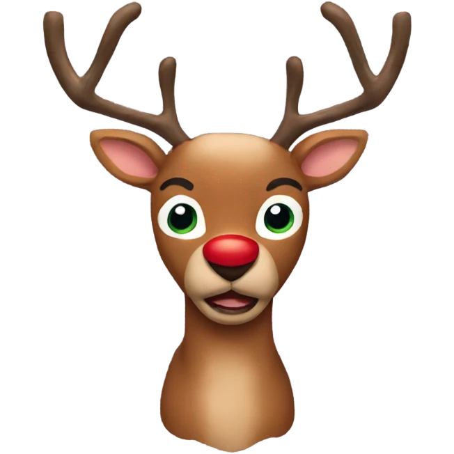 rudolph  emoji