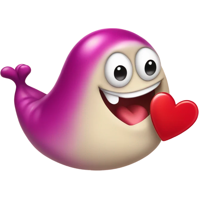 Slug accepting valentine  emoji