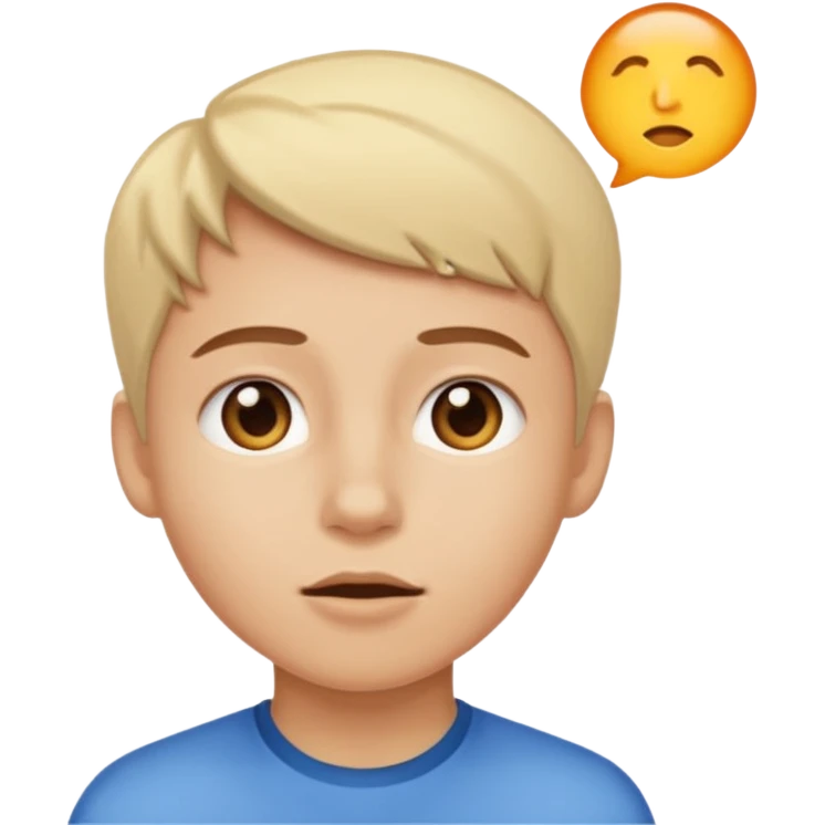 person looking up left emoji