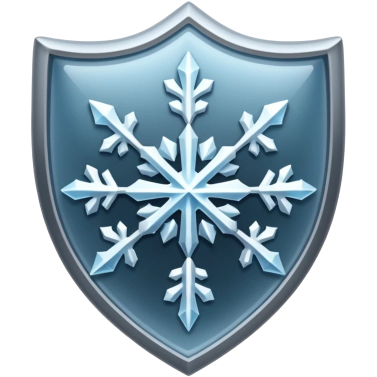 frosted shield emoji
