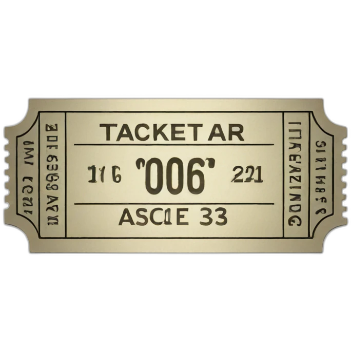 ticket emoji