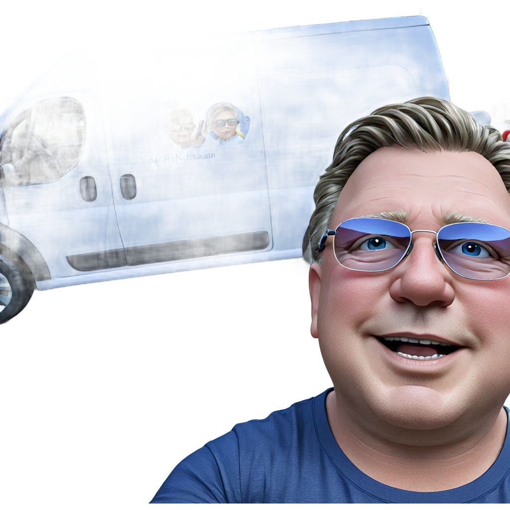 boy with sunglasses by car emoji