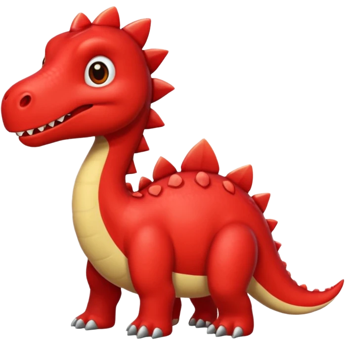 red Dinasor emoji
