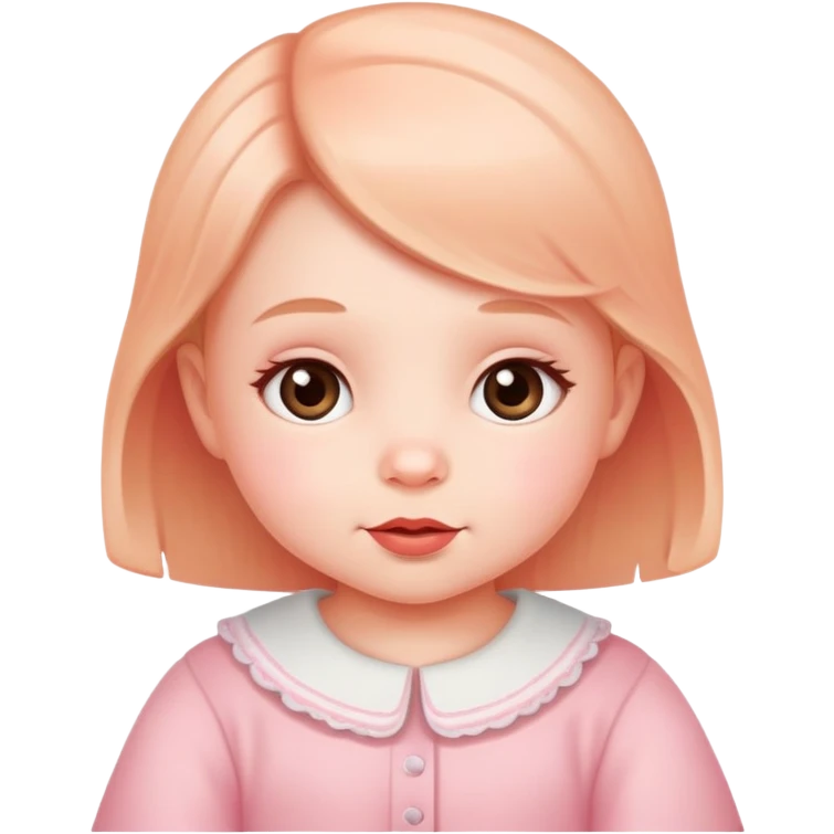 Beautiful baby emoji