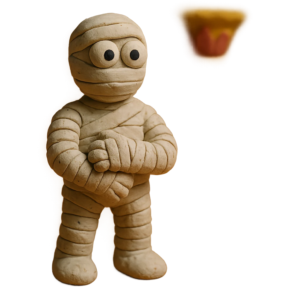 Egyptian mummy in ancient Egypt emoji
