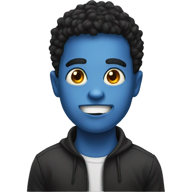 Freaky boy emoji