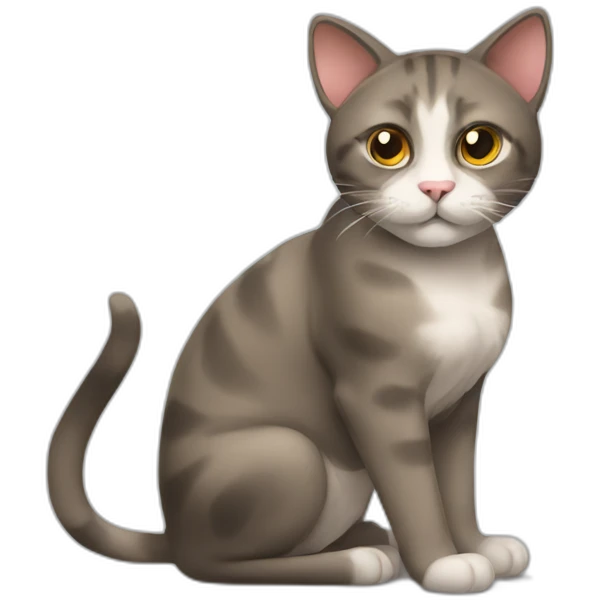 A gym cat emoji