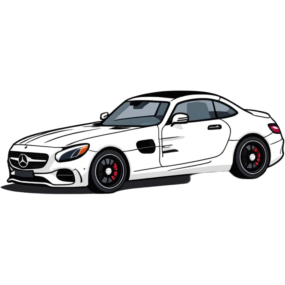 A Mercedes  emoji