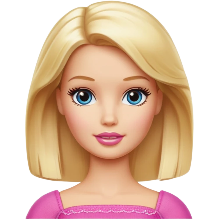 Barbie blonde  emoji