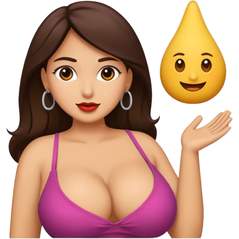 Big boobs latina emoji