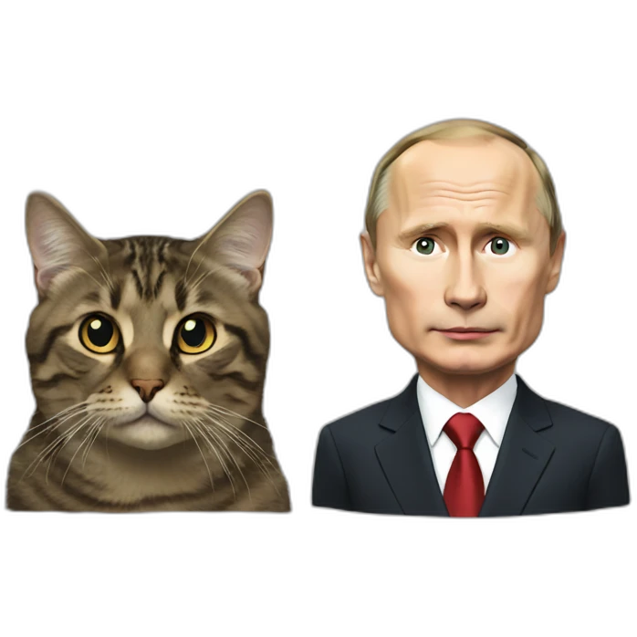 cat and putin emoji