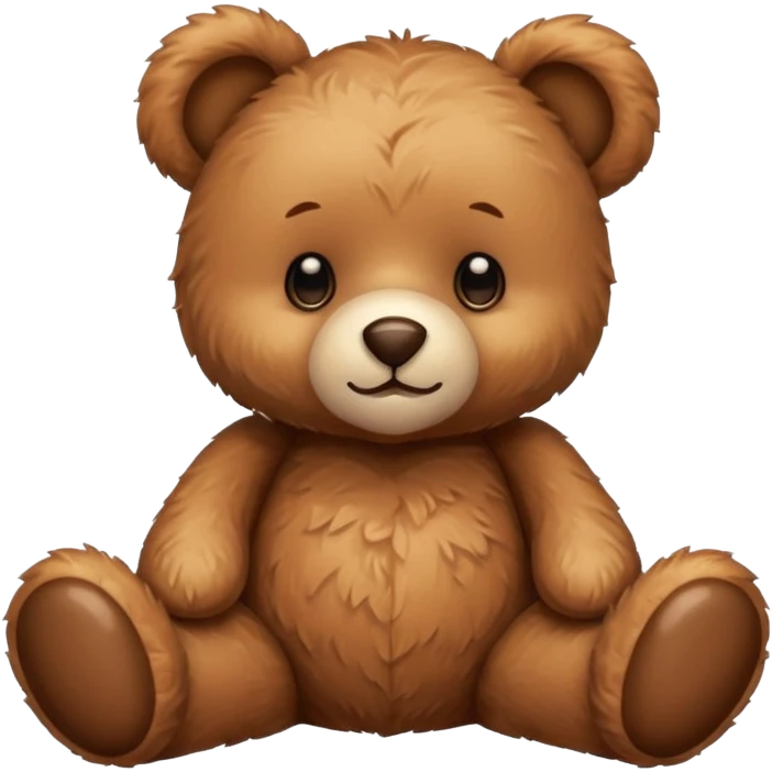 cute teddy bear emoji