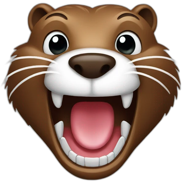 Toothy beaver emoji