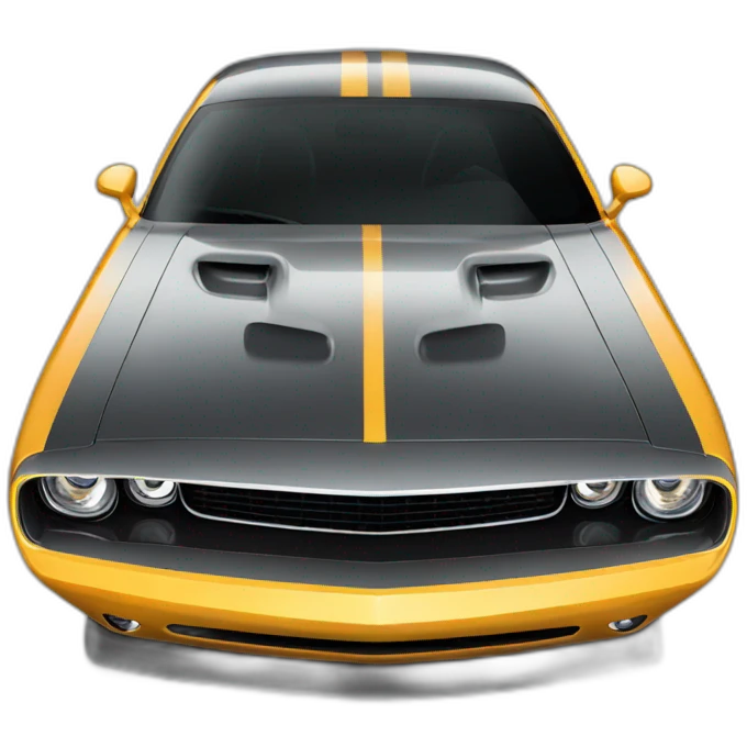 Dodge challenger  emoji
