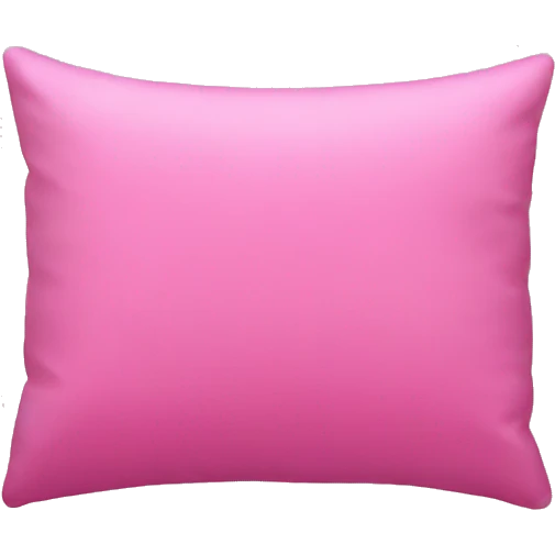Pink pillow  emoji