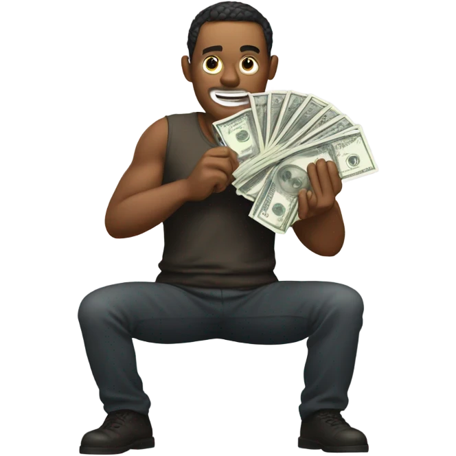 Money hungry  emoji