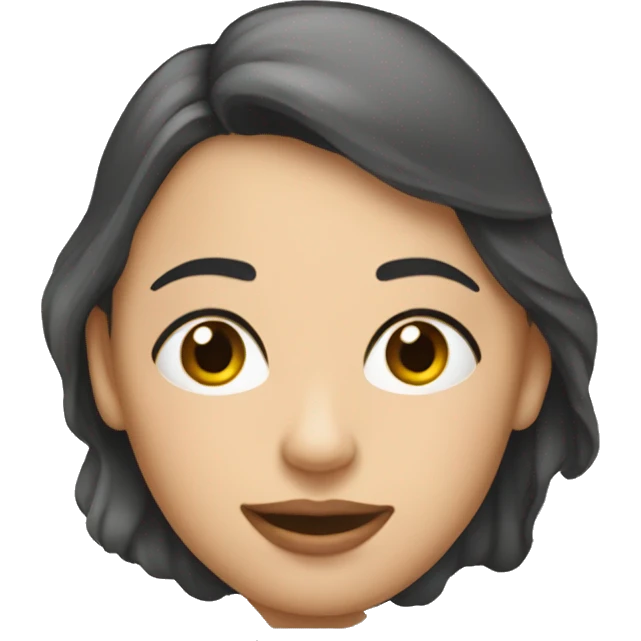 Mujer desmaquillandose con algodón  emoji