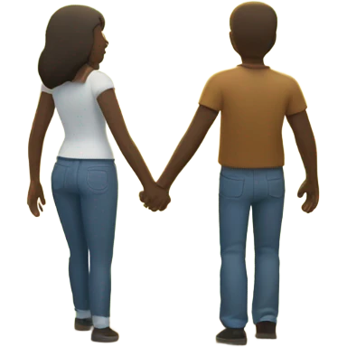 outdoor hug under clear sky emoji