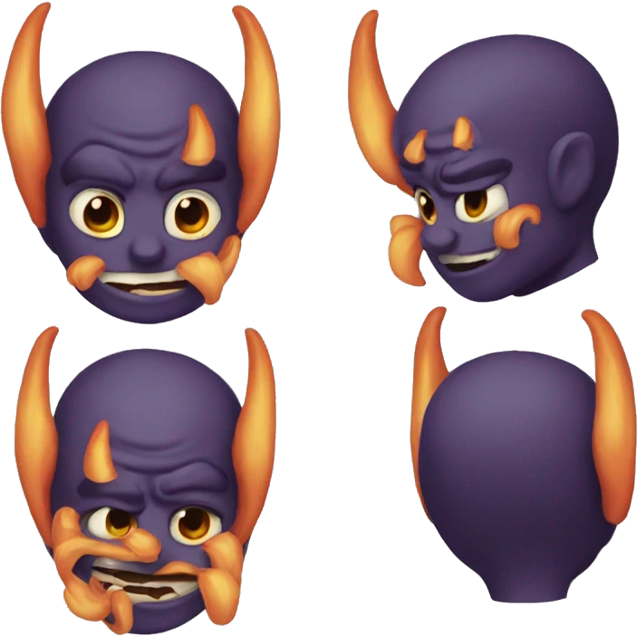 Démon  emoji