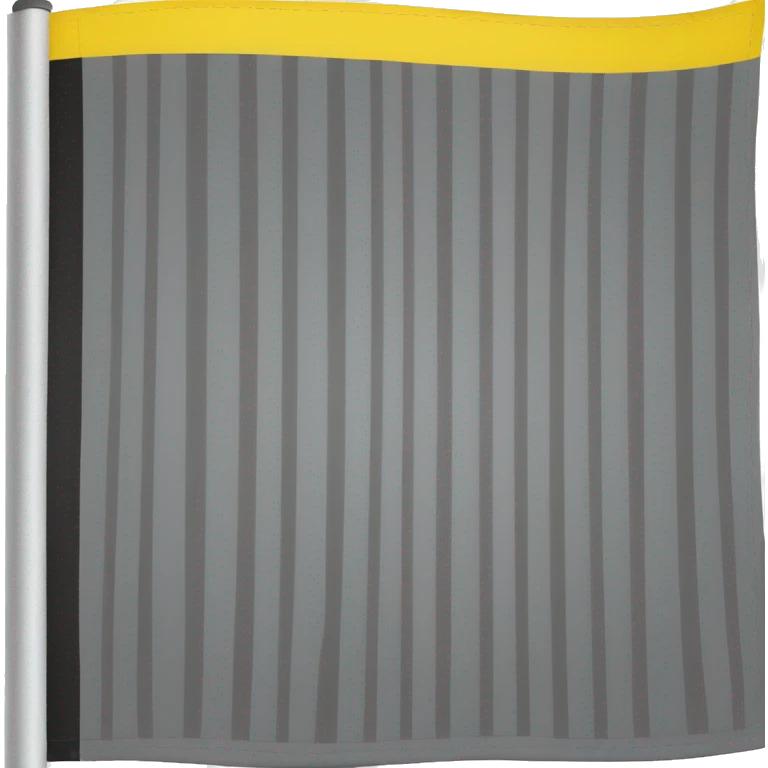 Football referee yellow flag emoji