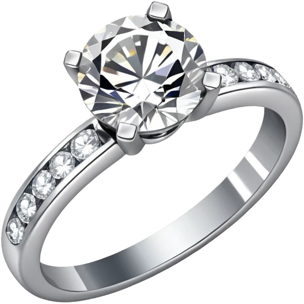 glitter diamond married ring emoji