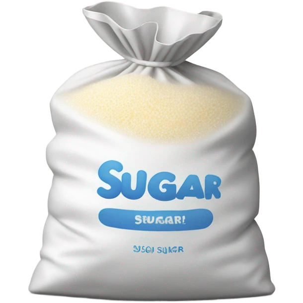 Bag of sugar emoji