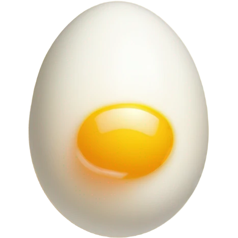 medium boiled egg emoji