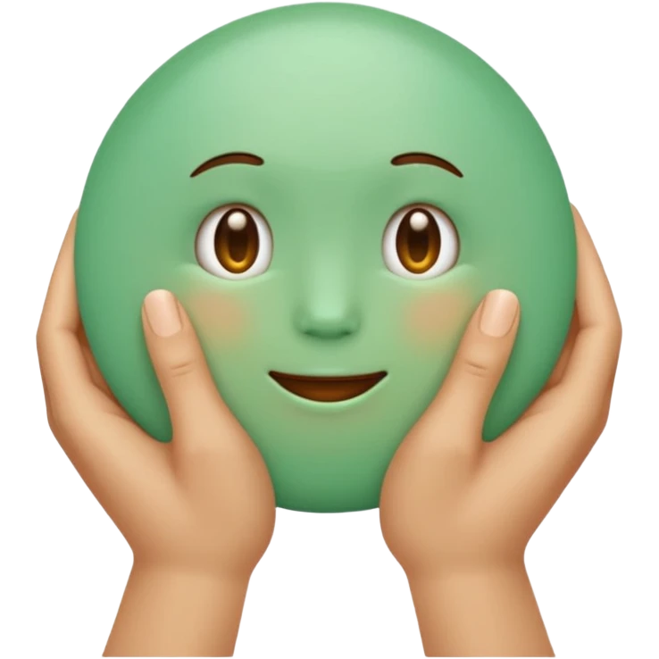 hands caressing 🫩 emoji emoji