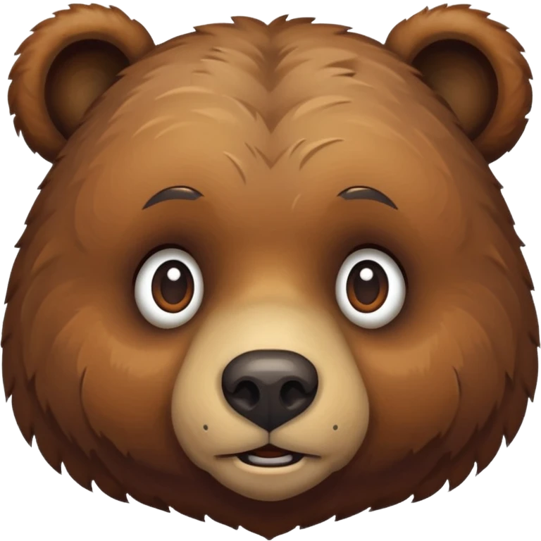 bear face emoji