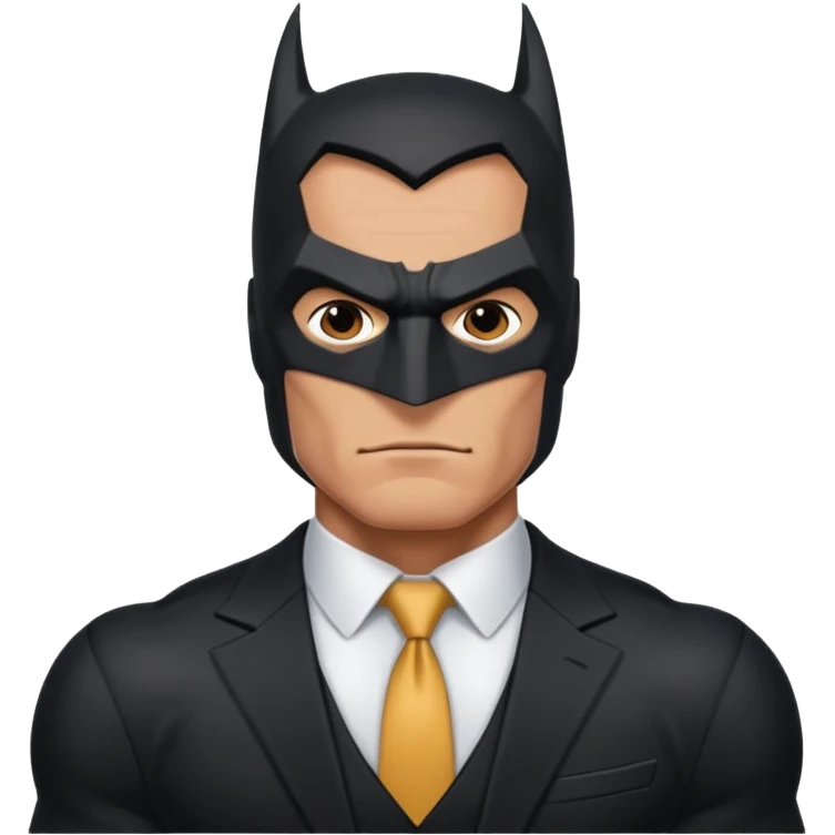 Make batman emoji