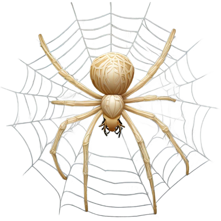 Spider in its webs emoji