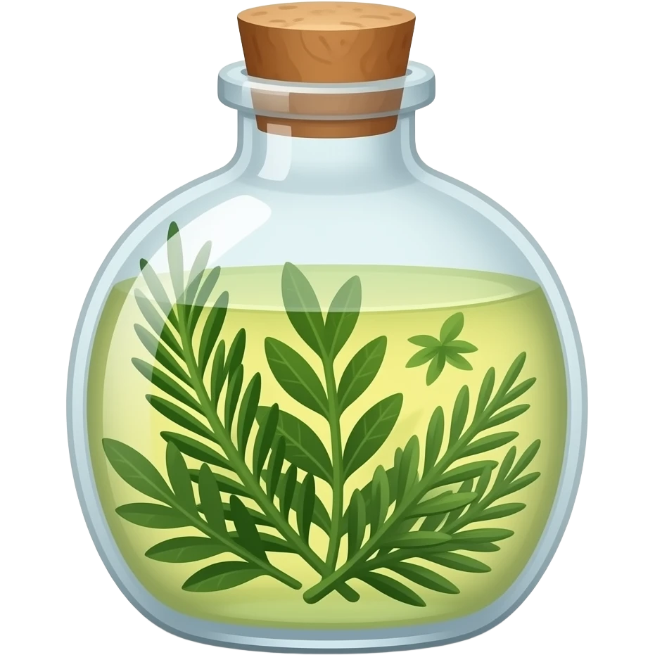 bottle of herbs emoji