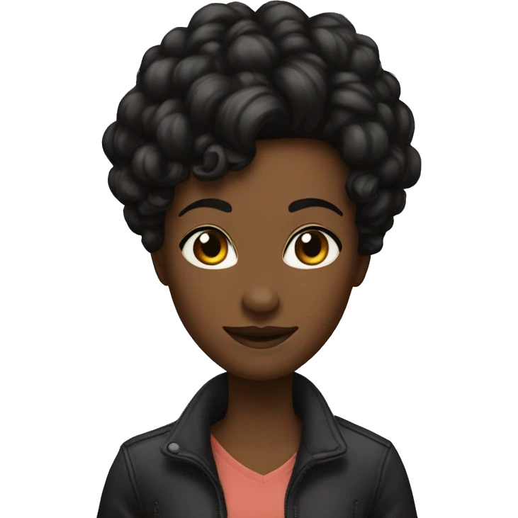 Lefie noire emoji